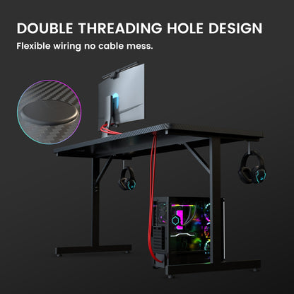 T-Shaped Series RGB Gaming Desk GTP200