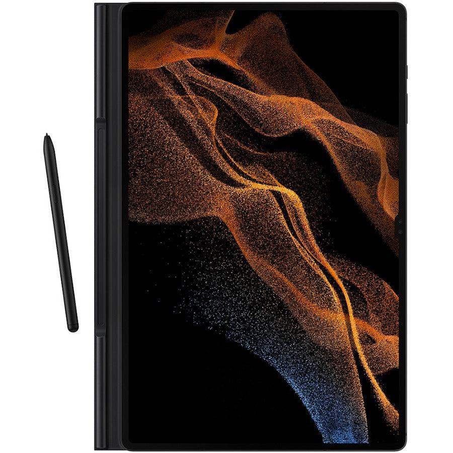 Tab S8 Ultra Book Cover - Black,