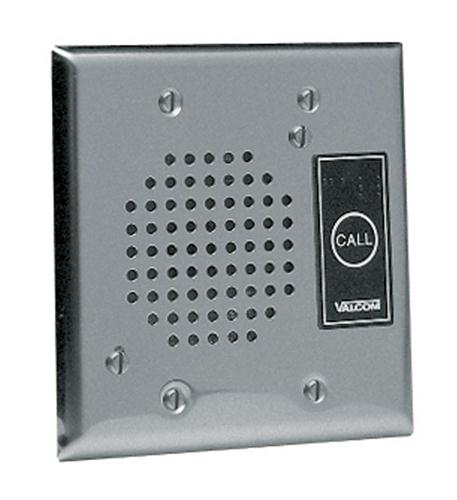 Talkback Doorplate Speaker - Stnless Stl VC-V-1072A-ST