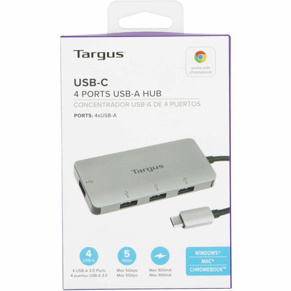 Targus Ach226Bt Interface Hub Usb 3.2 Gen 1 (3.1 Gen 1) Type-C 5000 Mbit/S Silver
