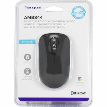 Targus Amb844Gl Mouse Ambidextrous Bluetooth Optical 1000 Dpi