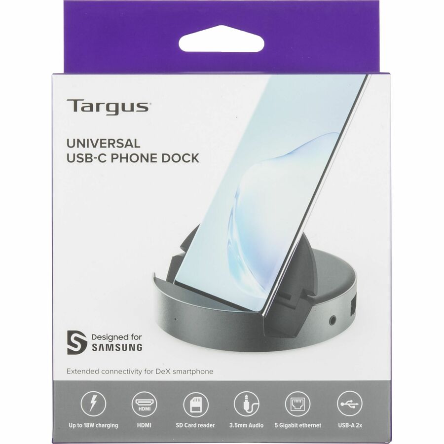 Targus Awu420Gl Mobile Device Dock Station Smartphone Black