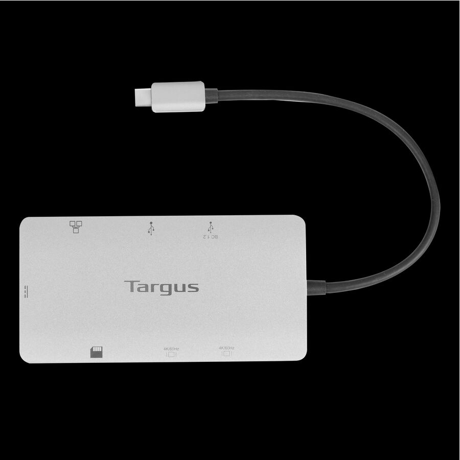 Targus Dock423Tt Notebook Dock/Port Replicator Wired & Wireless Usb 3.2 Gen 1 (3.1 Gen 1) Type-C Silver