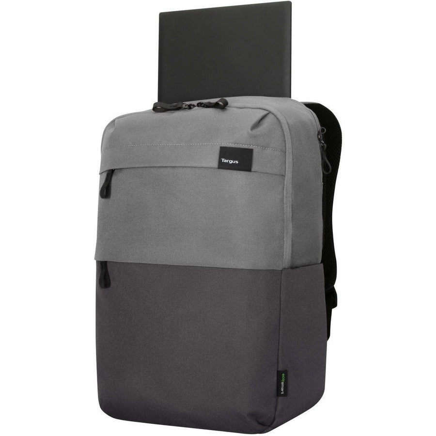 Targus Sagano Ecosmart Tbb634Gl Carrying Case (Backpack) For 15.6" Notebook - Black/Gray