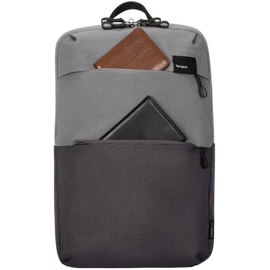 Targus Sagano Ecosmart Tbb634Gl Carrying Case (Backpack) For 15.6" Notebook - Black/Gray