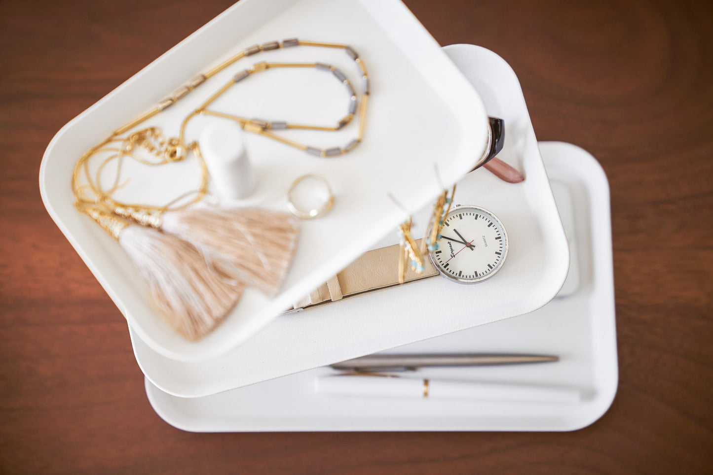 Three-Tier Accessory Tray - Steel