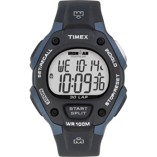 Timex IRONMAN&reg; Classic 30 Full-Size 38mm Watch - Grey/Blue