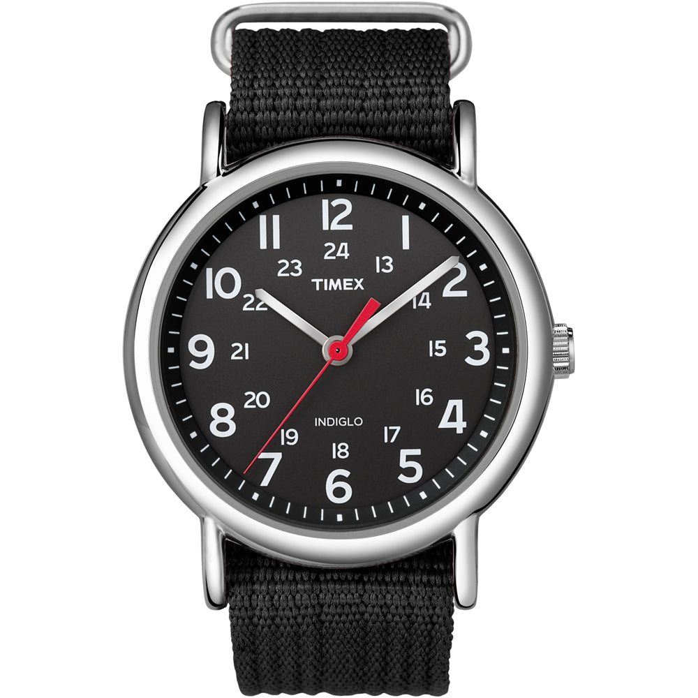 Timex Weekender&reg; Slip-Thru Watch - Black