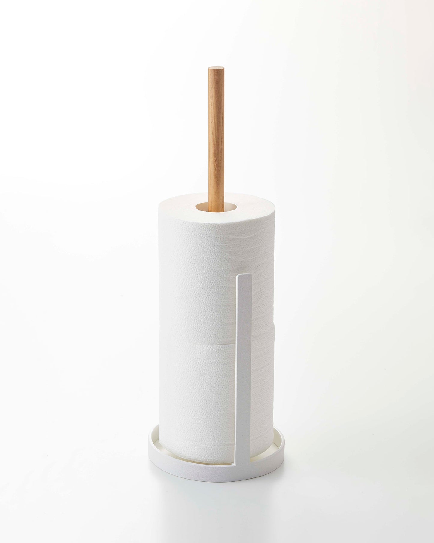 Toilet Paper Stocker - Steel + Wood