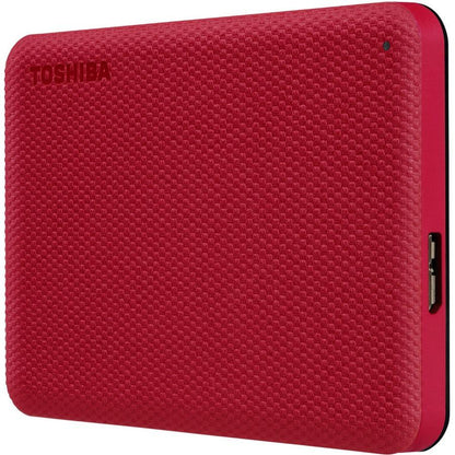 Toshiba 2Tb Canvio Advance Portable External Hard Drive Usb 3.0 Model Hdtca20Xr3Aa Red