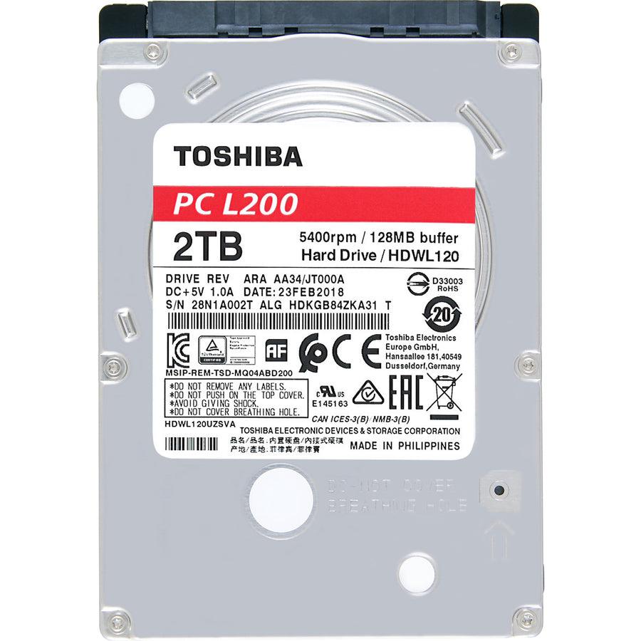 Toshiba-Imsourcing L200 2 Tb Hard Drive - 2.5" Internal - Sata (Sata/600)