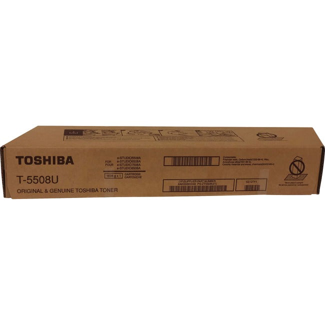 Toshiba T-5508U Black Toner For Use In Estudio 5508A 6508A 6508Ag 7508A 8508A 85