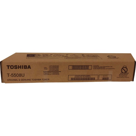 Toshiba T-5508U Black Toner For Use In Estudio 5508A 6508A 6508Ag 7508A 8508A 85