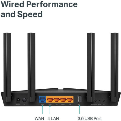 Tp-Link Archer Ax50 - Wi-Fi 6 Ieee 802.11Ax Ethernet Wireless Router