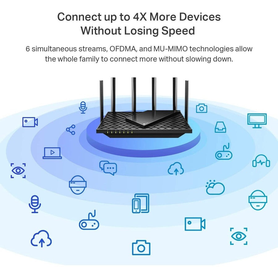 Tp-Link Archer Ax73 - Dual Band Gigabit Wireless Internet Router ARCHER AX73