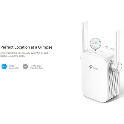 Tp-Link Re305 - Dual Band Ieee 802.11Ac 1.17 Gbit/S Wireless Range Extender