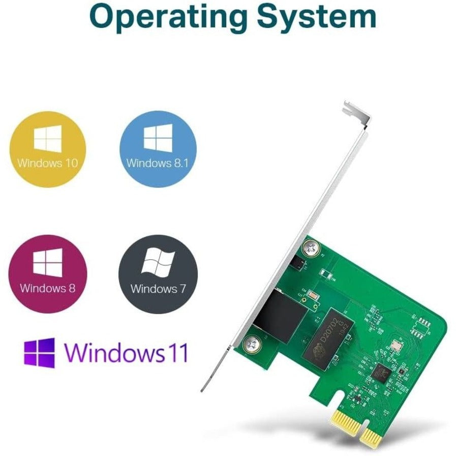 Tp-Link Tg-3468 -10/100/1000Mbps Gigabit Ethernet Pci Express Network Card