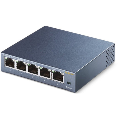 Tp-Link Tl-Sg105 - 5 Port Gigabit Unmanaged Ethernet Network Switch - Limited Lifetime Protection