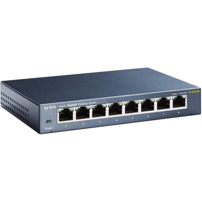 Tp-Link Tl-Sg108 - 8 Port Gigabit Unmanaged Ethernet Network Switch - Limited Lifetime Protection