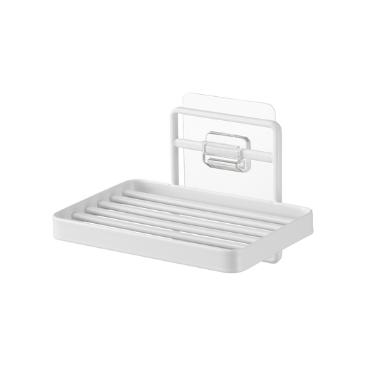 Traceless Adhesive Soap Tray - Steel