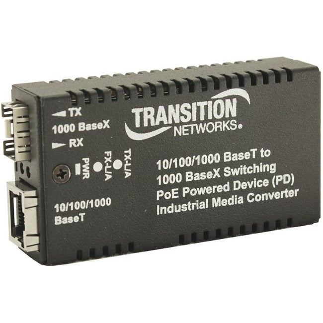 Transition Networks M/Ge-Xsw-Sfp-01-Xx-Uxx Transceiver/Media Converter M/Ge-Isw-Sfp-01-Pd-Urx