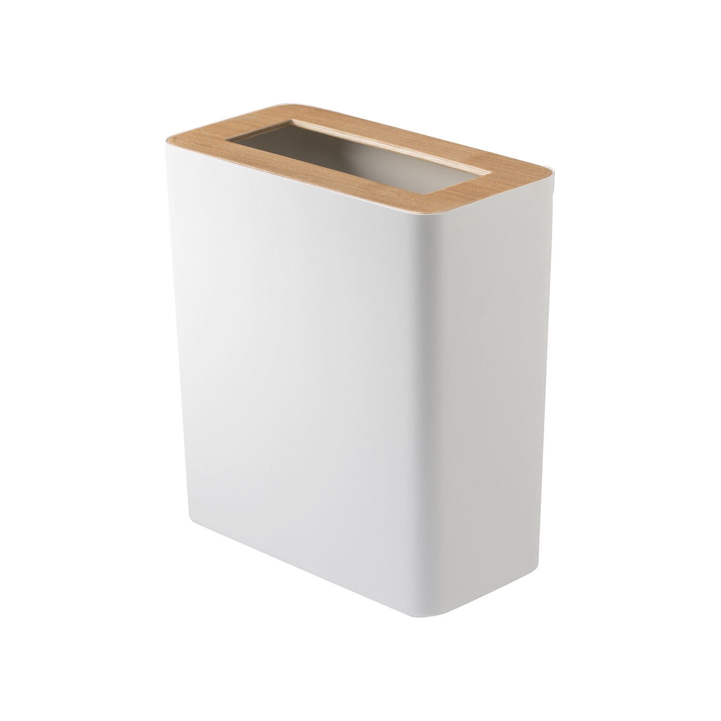 Trash Can - Two Styles - Steel + Wood