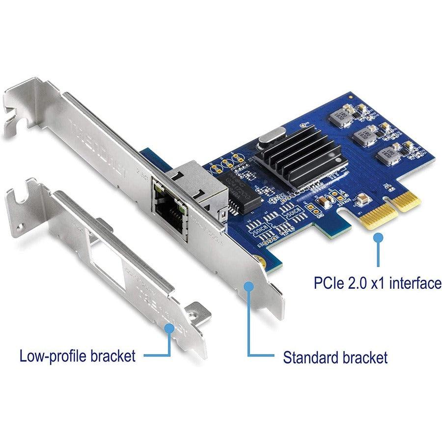 Trendnet Teg-25Gectx Network Card Internal Ethernet 2500 Mbit/S