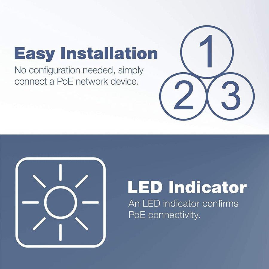 Trendnet Tpe-113Gi Poe Adapter Gigabit Ethernet 48 V