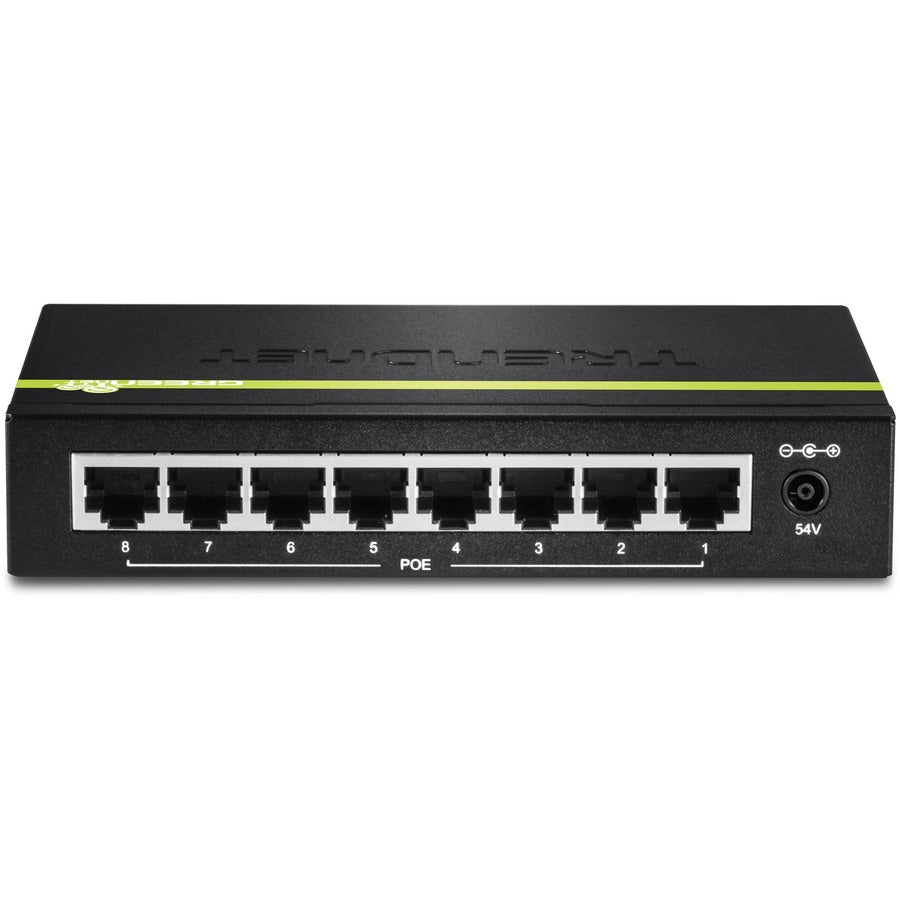 Trendnet Tpe-Tg80G Network Switch Power Over Ethernet (Poe) Black