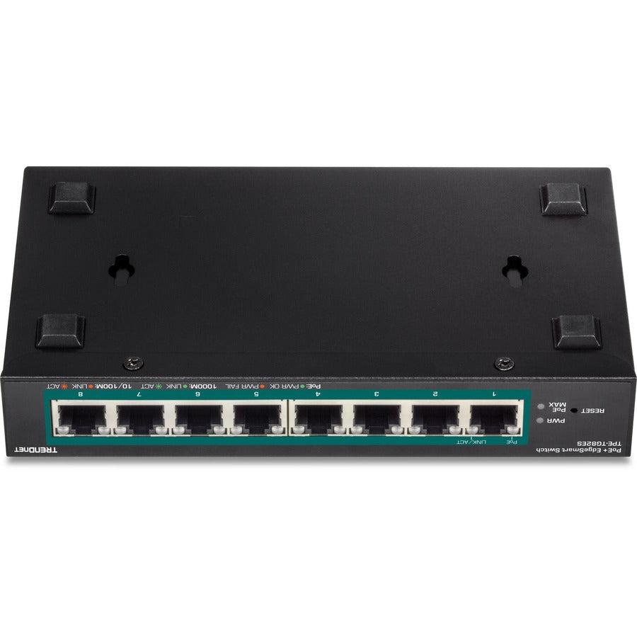 Trendnet Tpe-Tg82Es Network Switch Managed Gigabit Ethernet (10/100/1000) Black