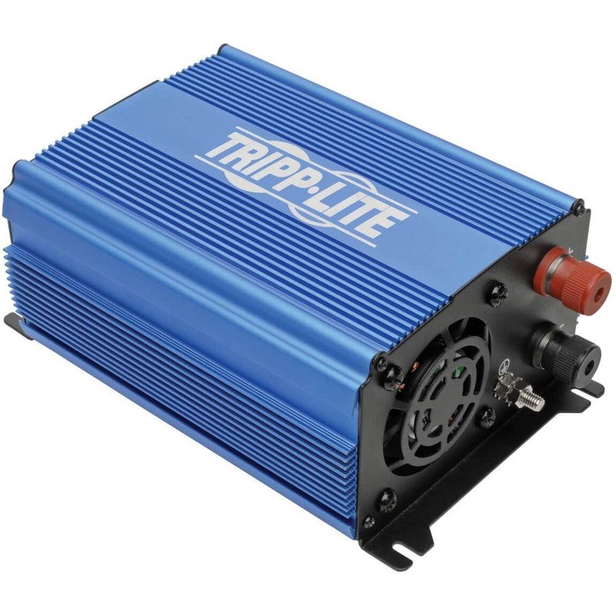 Tripp Lite 1000W Light-Duty Compact Power Inverter With 2 Ac/1 Usb - 2.0A/Battery Cables, Mobile