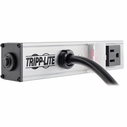 Tripp Lite 12-Outlet Vertical Power Strip, 120V, 15A, 15-Ft. Cord, 5-15P, 36 In.