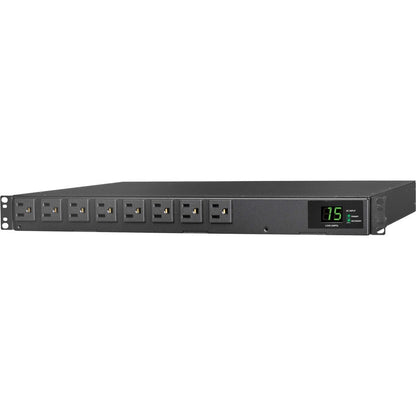 Tripp Lite 1.44Kw 120V Single-Phase Ats/Metered Pdu - 8 Nema 5-15R Outlets, Dual 5-15P Inputs, 12 Ft. Cords, 1U, Taa