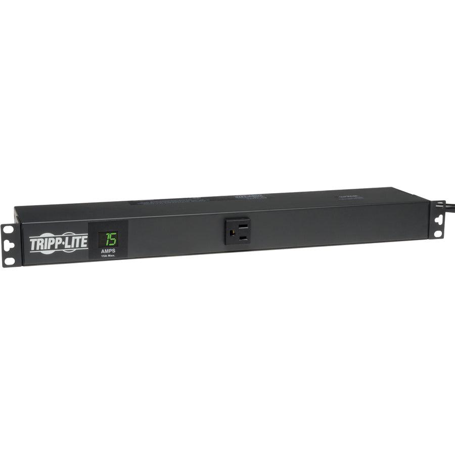 Tripp Lite 1.4Kw Single-Phase Metered Pdu, 120V Outlets (13 5-15R), 5-15P, 100-127V Input, 15Ft Cord, 1U Rack-Mount