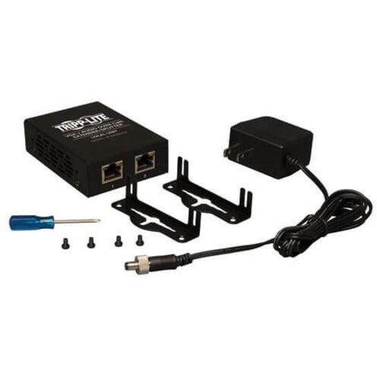 Tripp Lite 2-Port Vga With Audio Over Cat5/Cat6 Extender Splitter, Box-Style Transmitter With Edid, 1920X1440 At 60Hz, Up To 305 M (1,000-Ft.)