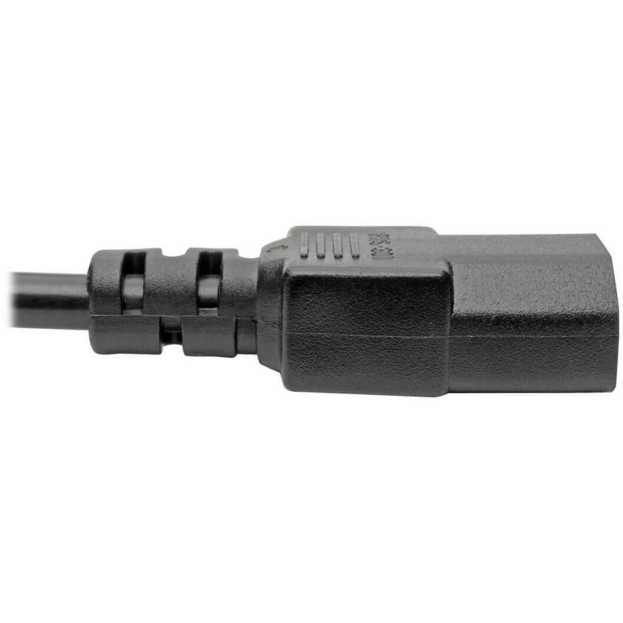 Tripp Lite 2-Prong European Computer Power Cord, 10A (Iec-320-C13 To Schuko Cee 7/7), 6-Ft.