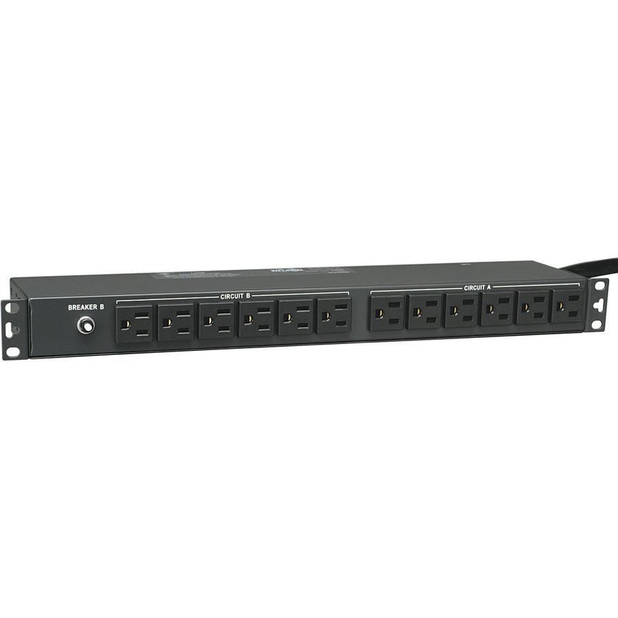 Tripp Lite 2.9Kw Single-Phase Basic Pdu, 120V Outlets (24 5-15R), L5-30P, 15Ft Cord, 1U Rack-Mount