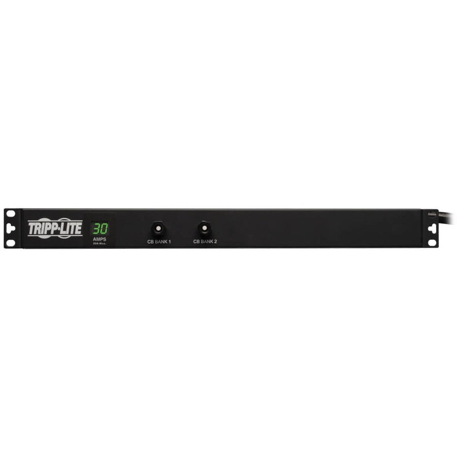 Tripp Lite 2.9Kw Single-Phase Metered Pdu, 120V Outlets (12 5-15/20R), L5-30P, 15Ft Cord, 1U Rack-Mount