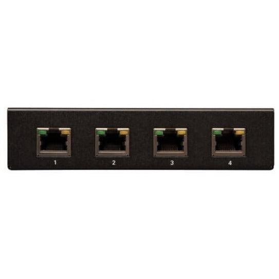 Tripp Lite 4-Port Vga With Audio Over Cat5 / Cat6 Extender Splitter, Box-Style Transmitter With Edid, 1920 X 1440 At 60Hz, Up To 305 M (1,000-Ft.)