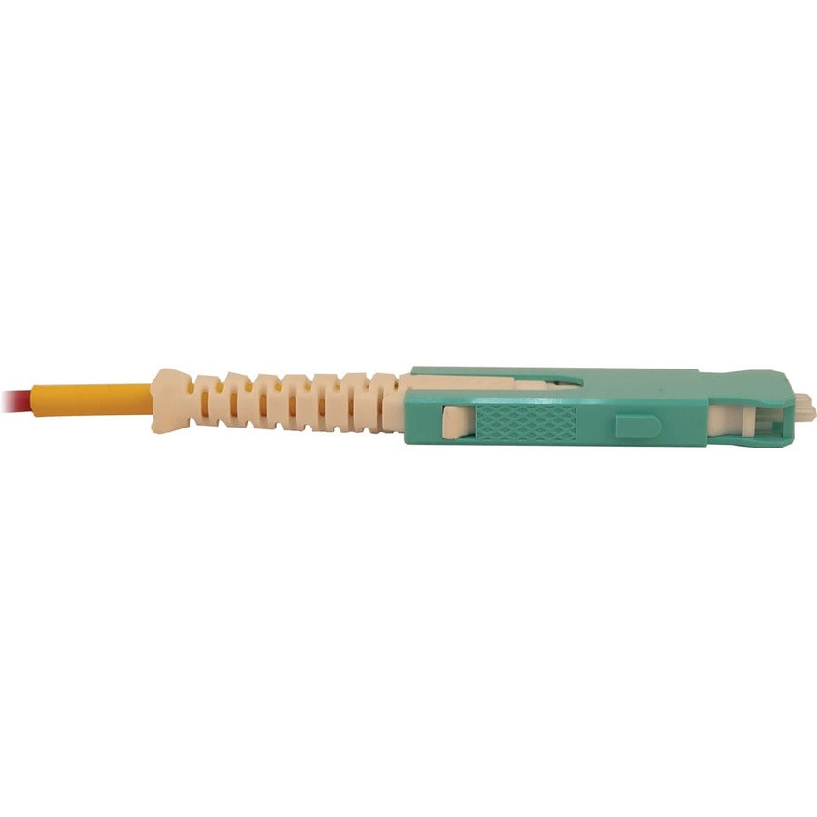 Tripp Lite 40/100/400G Multimode 50/125 Om4 Breakout Fiber Optic Cable (12F Mtp/Mpo-Pc To 4X Duplex Sn-Pc F/M), Lszh, Magenta, 2 M (6.6 Ft.)