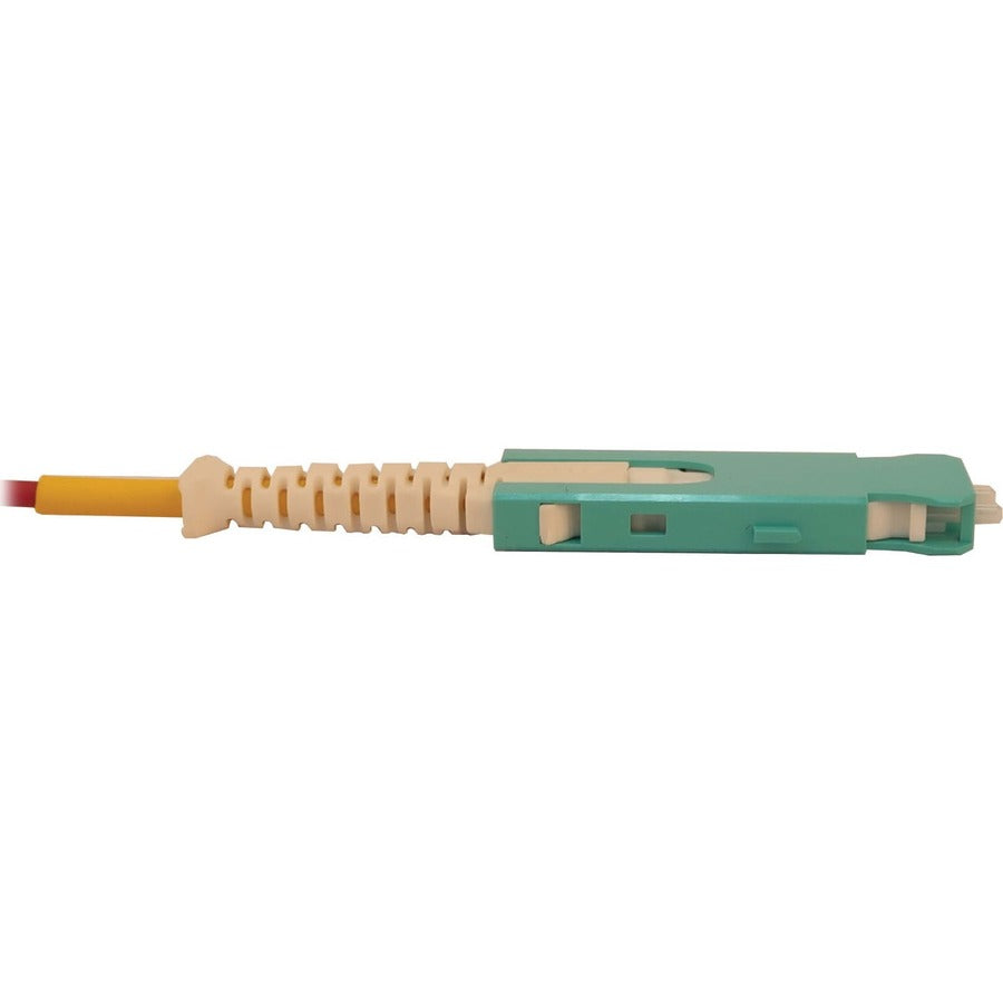 Tripp Lite 40/100/400G Multimode 50/125 Om4 Breakout Fiber Optic Cable (12F Mtp/Mpo-Pc To 4X Duplex Sn-Pc F/M), Lszh, Magenta, 2 M (6.6 Ft.)