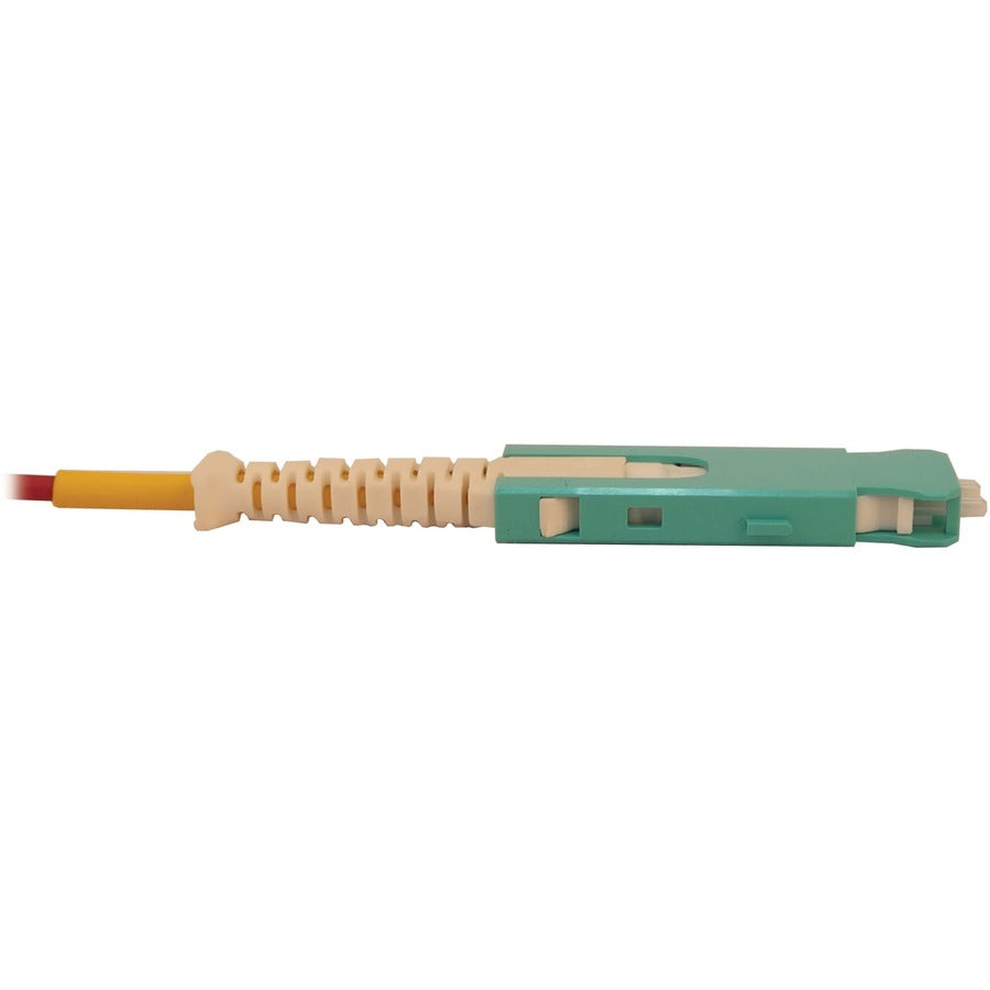 Tripp Lite 40/100/400G Multimode 50/125 Om4 Fiber Optic Cable (Duplex Sn-Pc To Duplex Lc-Pc M/M), Lszh, Magenta, 1 M (3.3 Ft.)