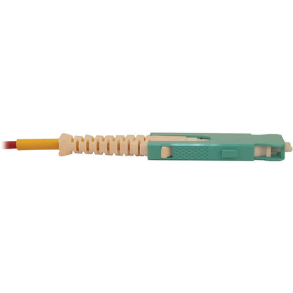 Tripp Lite 40/100/400G Multimode 50/125 Om4 Fiber Optic Cable (Duplex Sn-Pc To Duplex Lc-Pc M/M), Lszh, Magenta, 1 M (3.3 Ft.)