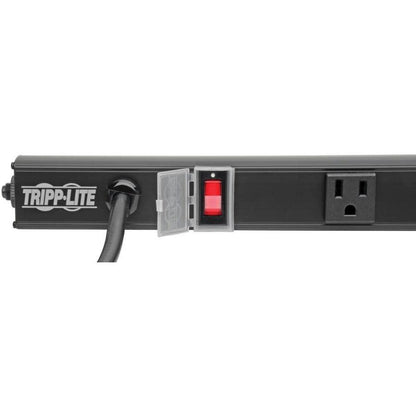 Tripp Lite 6-Outlet Power Strip, Right-Angle Nema 5-15R - 15A, 120V, 8 Ft. Cord, Right-Angle 5-15P Plug, 24 In.