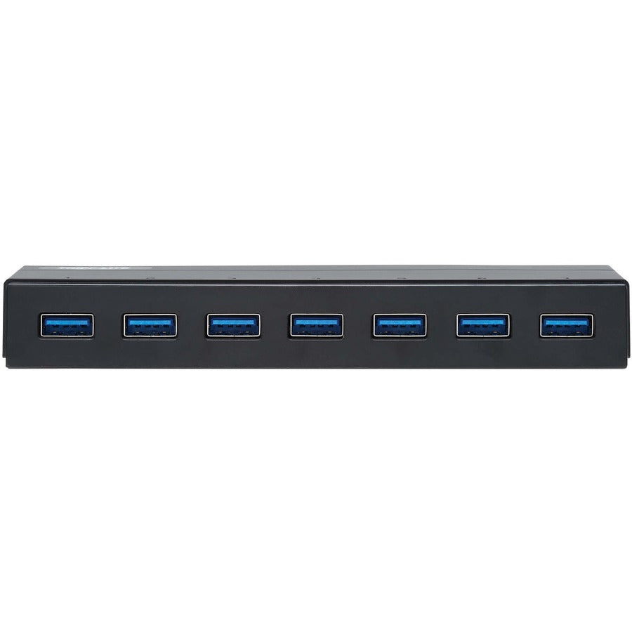 Tripp Lite 7-Port Usb-A Mini Hub - Usb 3.2 Gen 1, International Plug Adapters