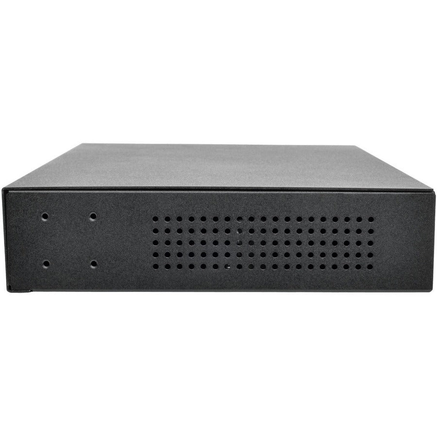 Tripp Lite 8-Port 10/100/1000 Mbps 1U Rack-Mount/Desktop Gigabit Ethernet Unmanaged Switch With Poe+,140W