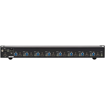 Tripp Lite 8-Port 4K Hdmi/Usb Kvm Switch - 4K 60 Hz Video/Audio, Usb Peripheral Sharing, 1U Rack-Mount