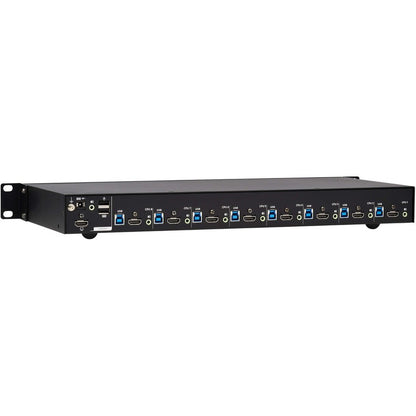 Tripp Lite 8-Port 4K Hdmi/Usb Kvm Switch - 4K 60 Hz Video/Audio, Usb Peripheral Sharing, 1U Rack-Mount