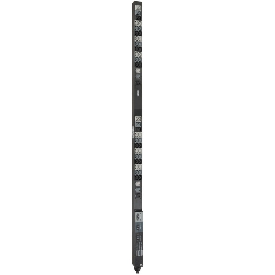 Tripp Lite 8.6Kw 208/120V Three-Phase Basic Pdu - 48 Outlets (36 C13, 6 C19, 6 5-15/20R), L21-30P Input, 6 Ft. Cord, 70 In. 0U Rack