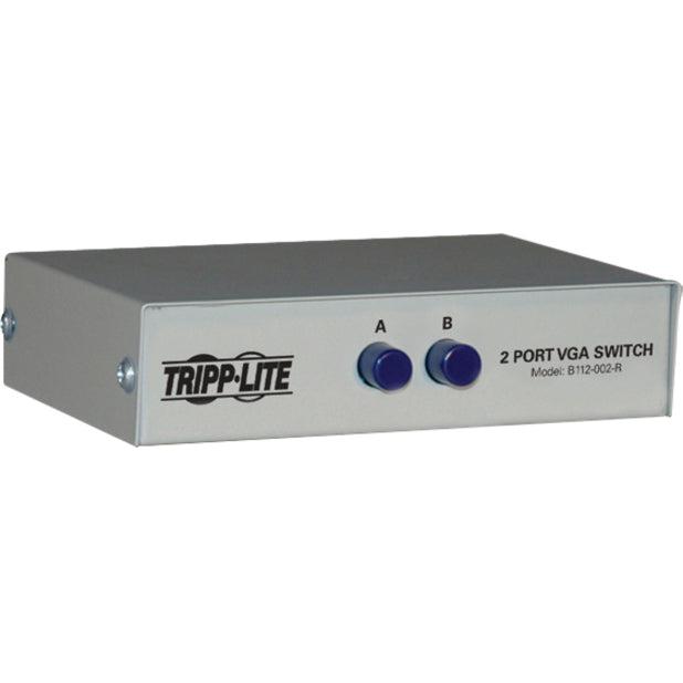 Tripp Lite B112-002-R 2-Port Manual Vga/Svga Video Switch (3X Hd15F)